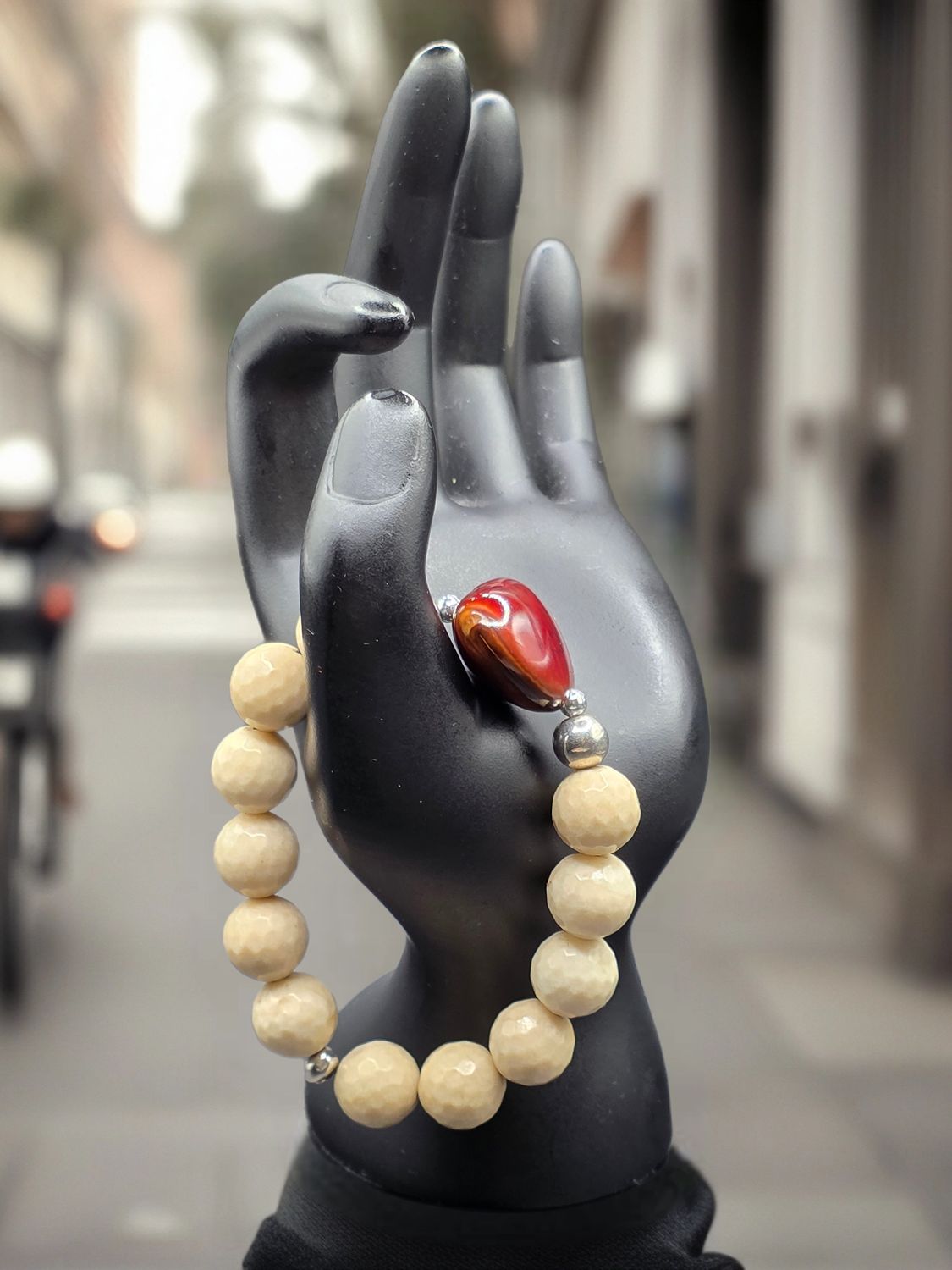 Tan Jasper with beautiful focal