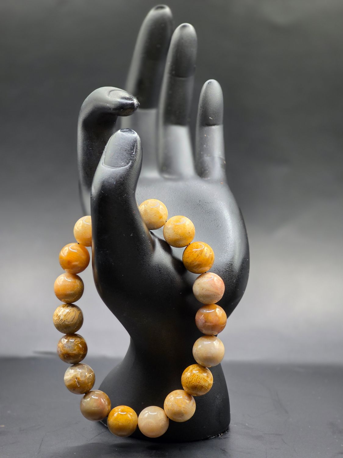 Beautiful Men&#39;s yellow jasper Bracelet