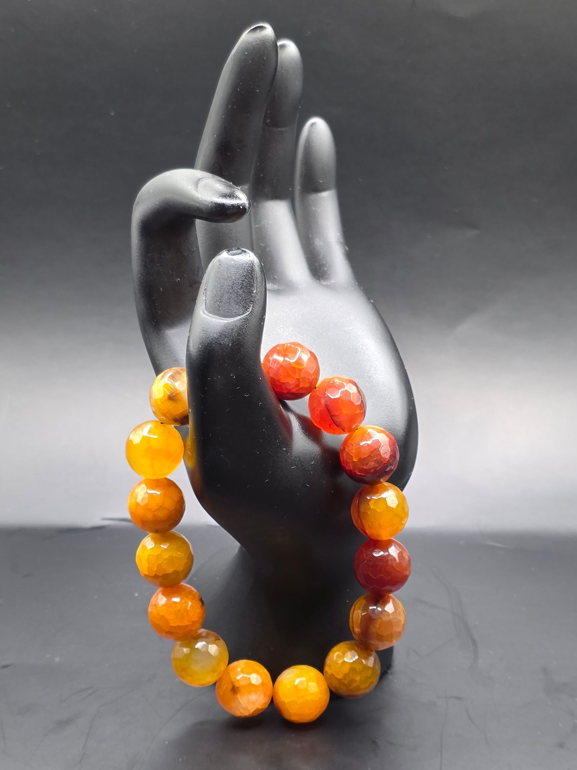 Beautiful Men&#39;s Faceted Bracelet