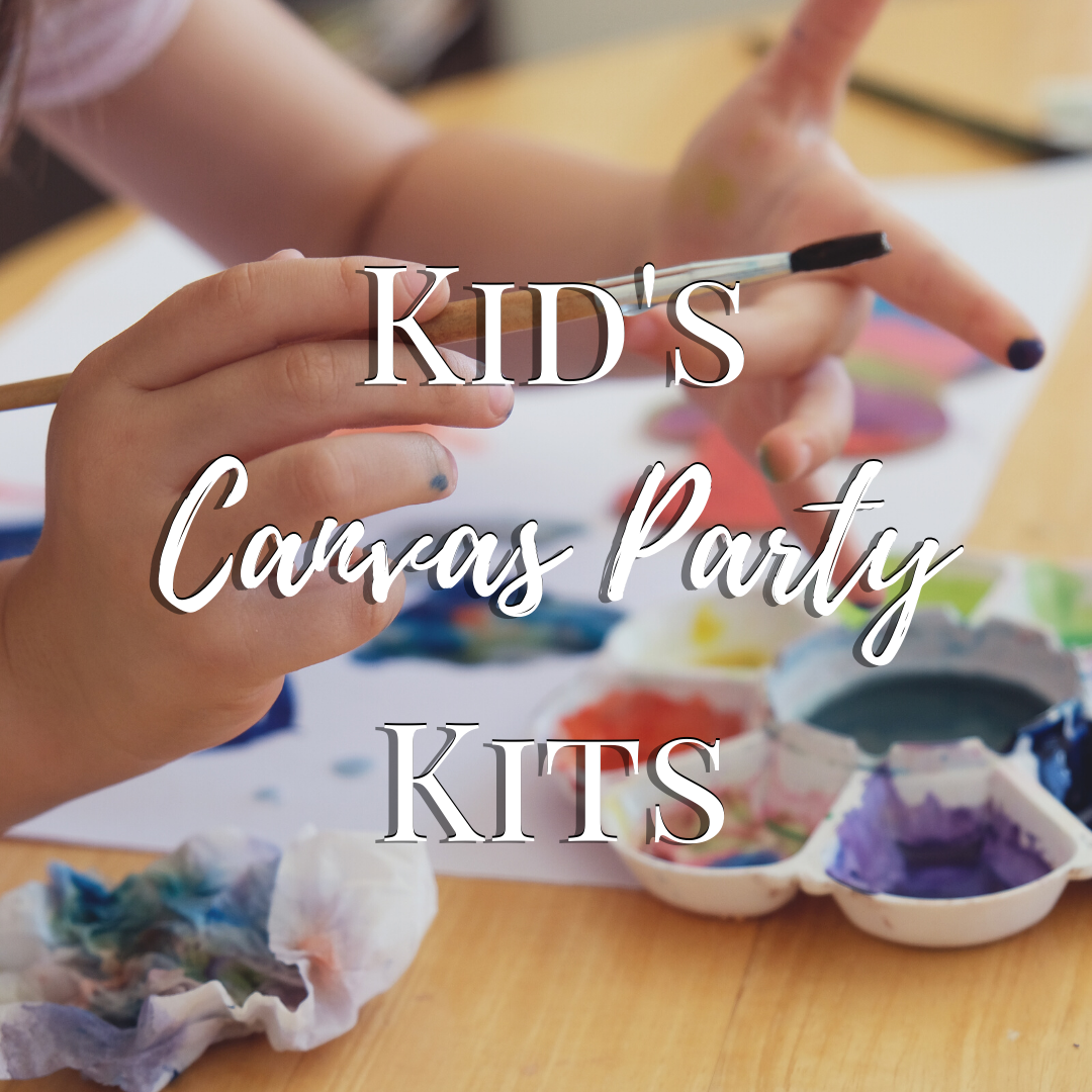 Paint Party Kits For 5 (kids)