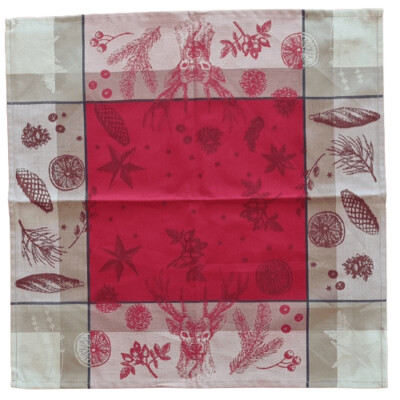 Sander Stoffserviette / Platzdecke Roi rot Sander Stoffserviette / Platzdecke Roi rot