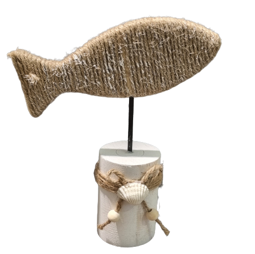 Maritime Holz-Deko "Fisch"