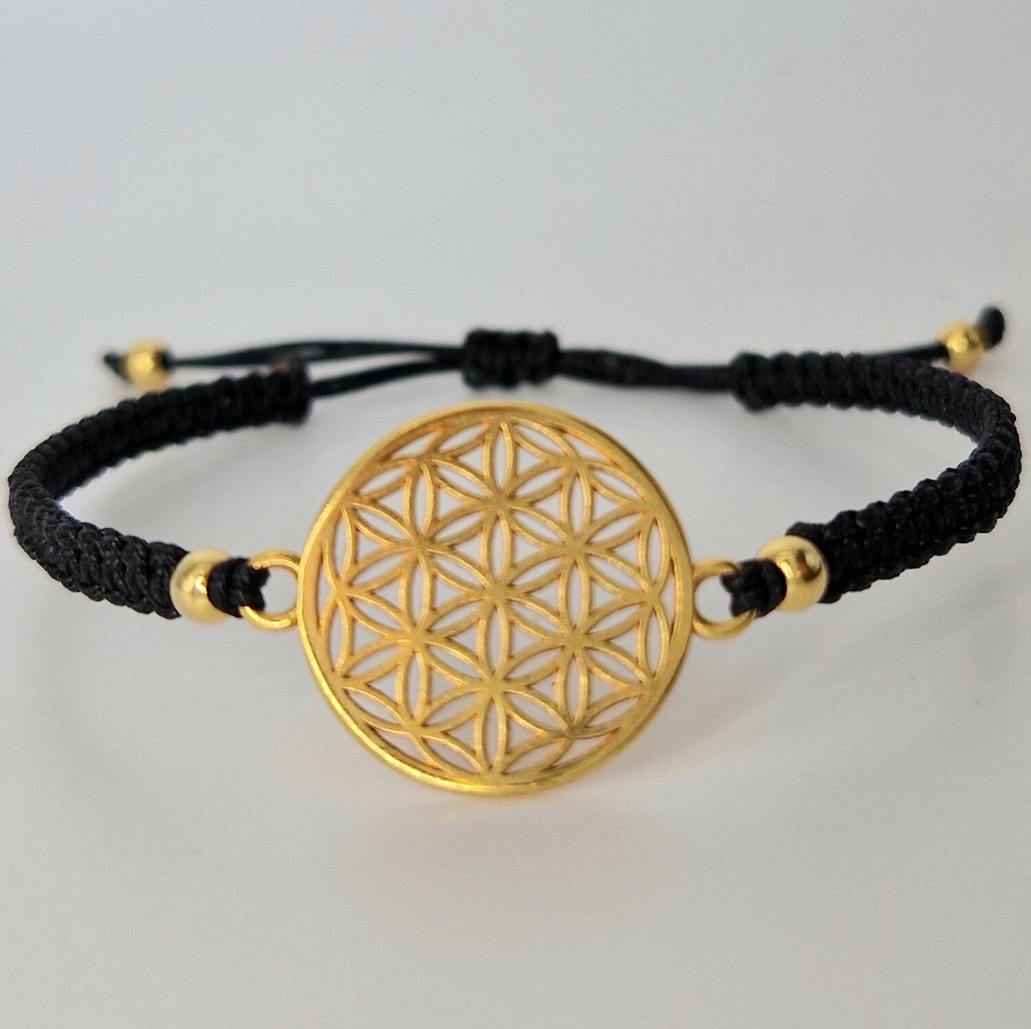 Armband Lebensblume vergoldet