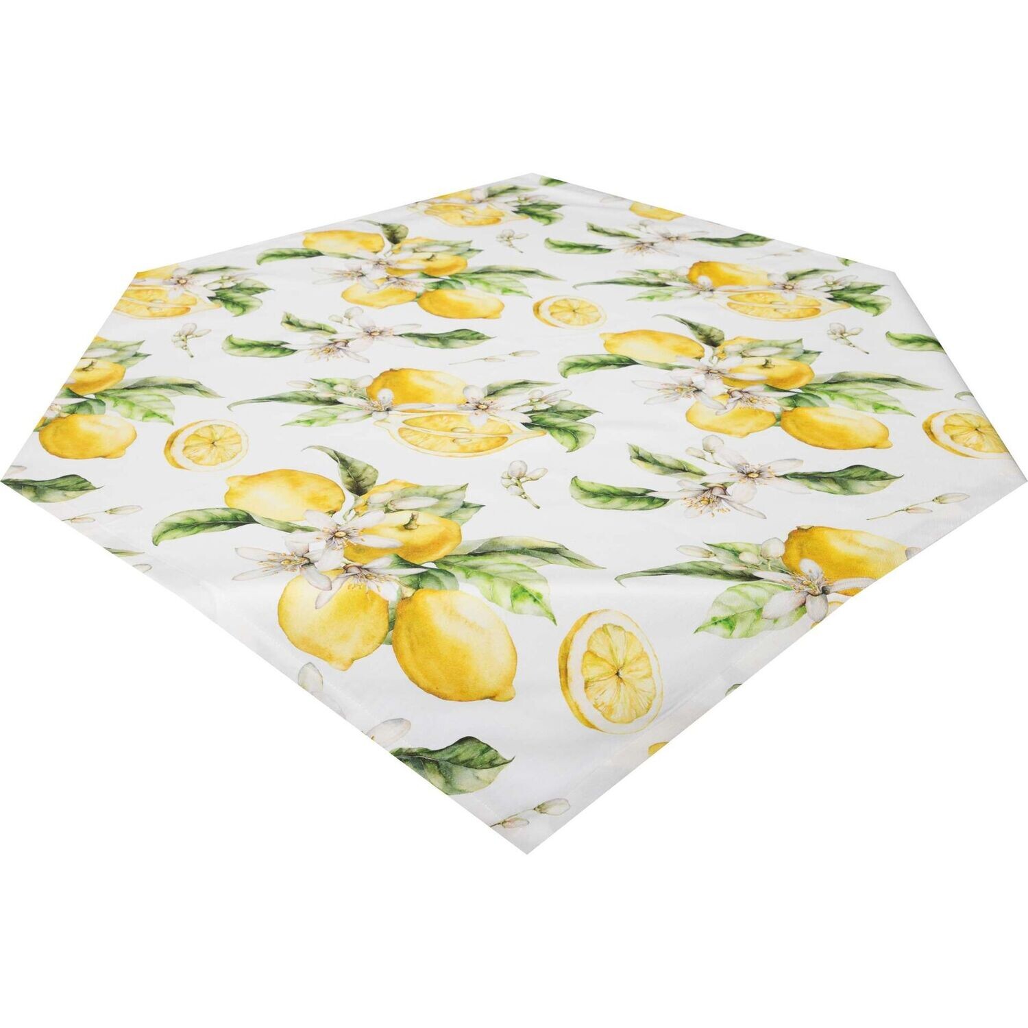 Tischdecke Zitrone 85x85