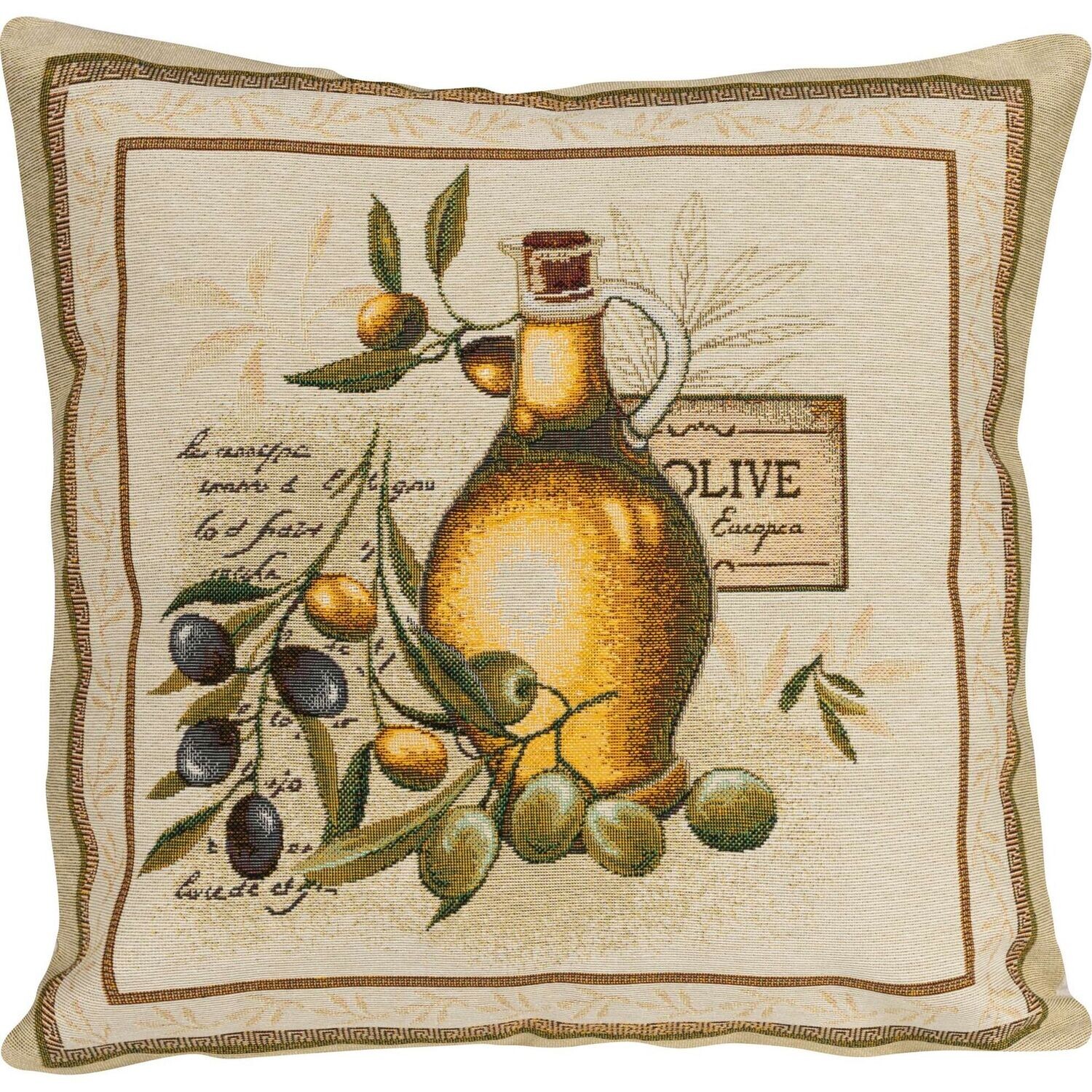 Gobelin Kissenhülle Andalusia Olive Oil 45x45