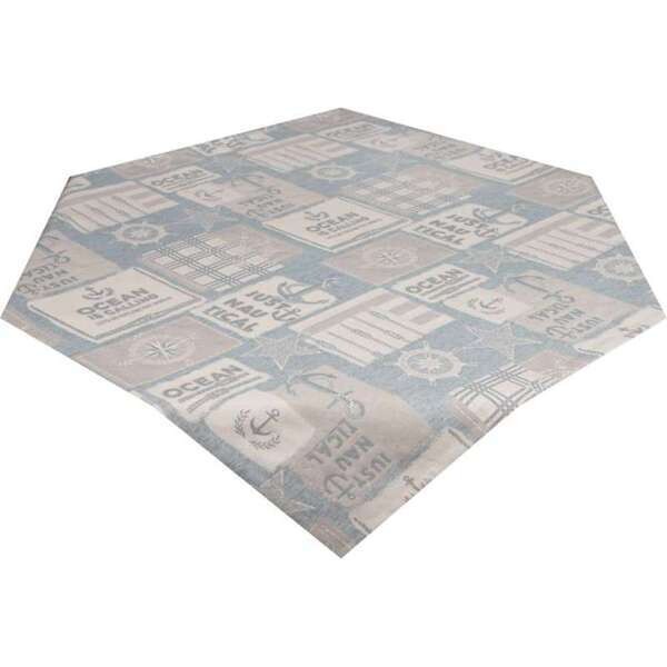 Tischdecke Nautical Potpourri 85x85 Tischdecke Nautical Potpourri 85x85