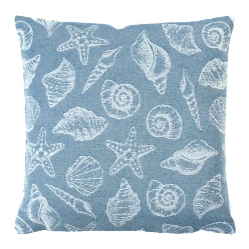 Sander Kissenhülle Mussels blau, 50x50 Sander Kissenhülle Mussels blau, 50x50