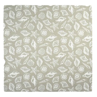 Sander Mitteldecke Mussels beige, 85x85 Sander Mitteldecke Mussels beige, 85x85