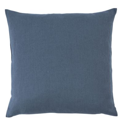 Sander Leinen Kissenhülle blau 50x50 Sander Leinen Kissenhülle blau 50x50