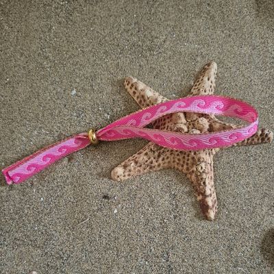 Festival Armband Wellen rosa Festival Armband Wellen rosa