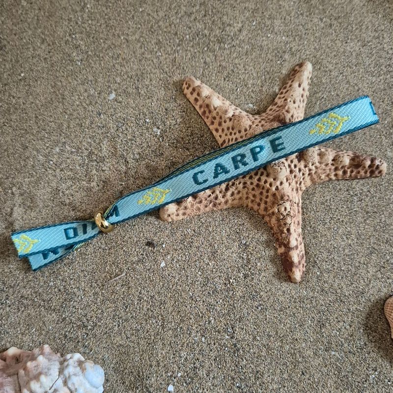 Festival Armband / Sprucharmband Festival Armband / Sprucharmband "Carpe Diem"