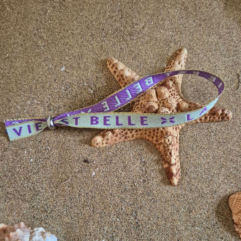 Festival Armband / Sprucharmband Festival Armband / Sprucharmband "La vie est belle"
