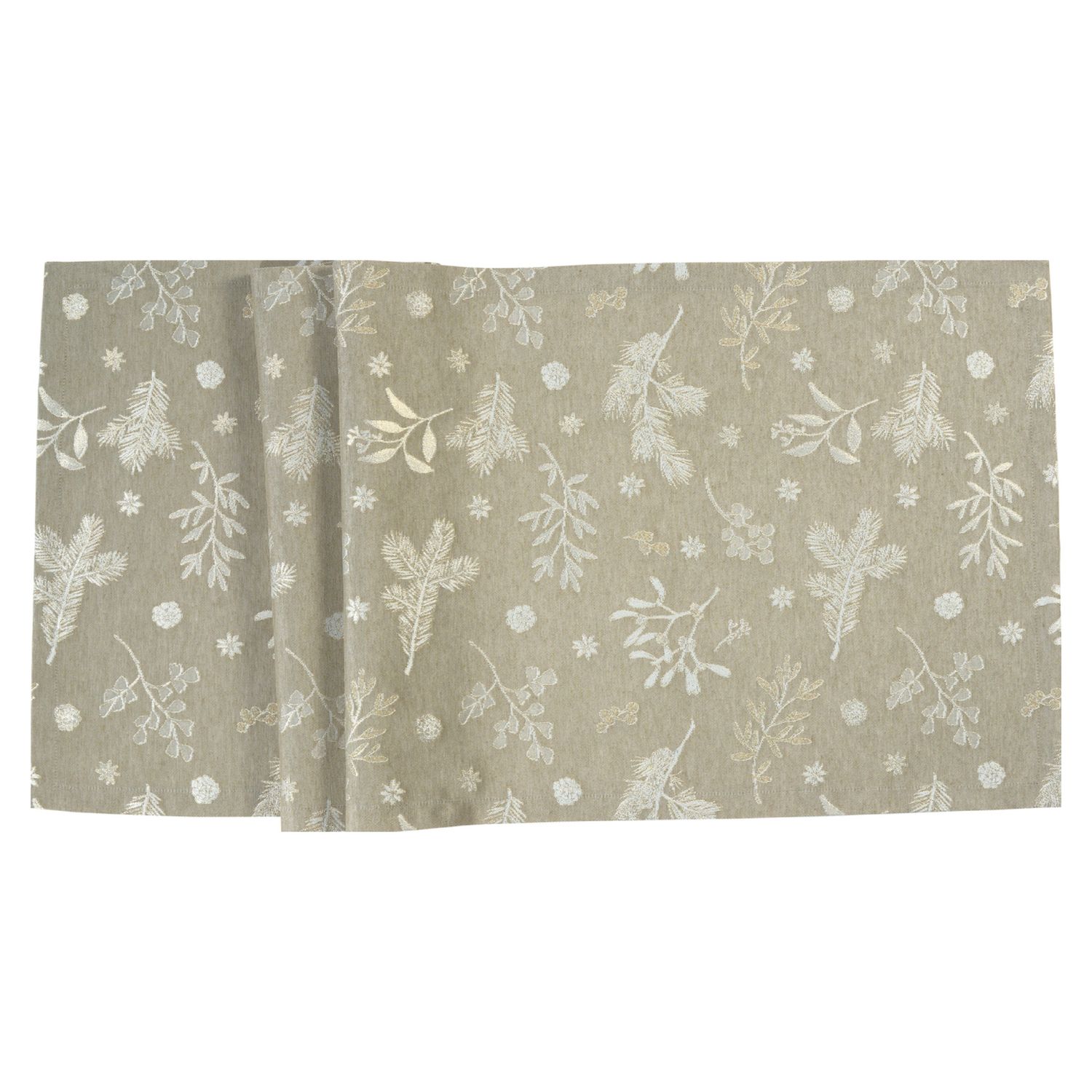Sander Tischläufer Pine 40x100 taupe