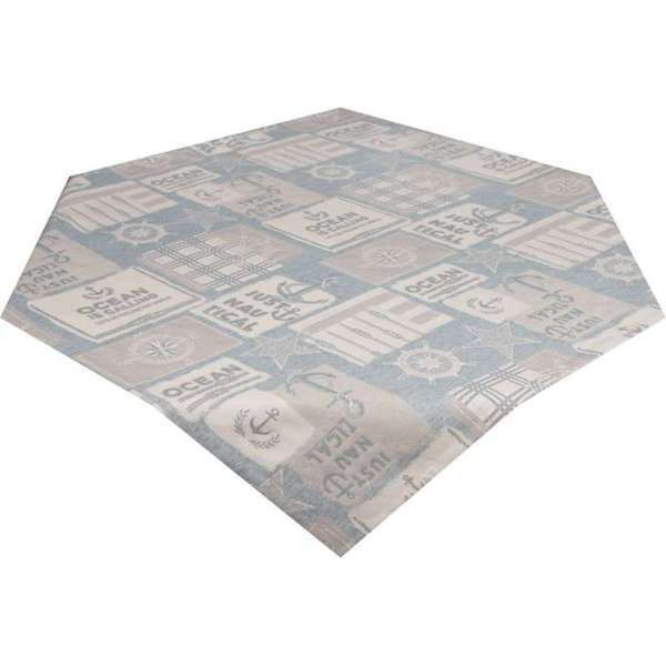Tischdecke Nautical Potpourri 110x110 Tischdecke Nautical Potpourri 110x110