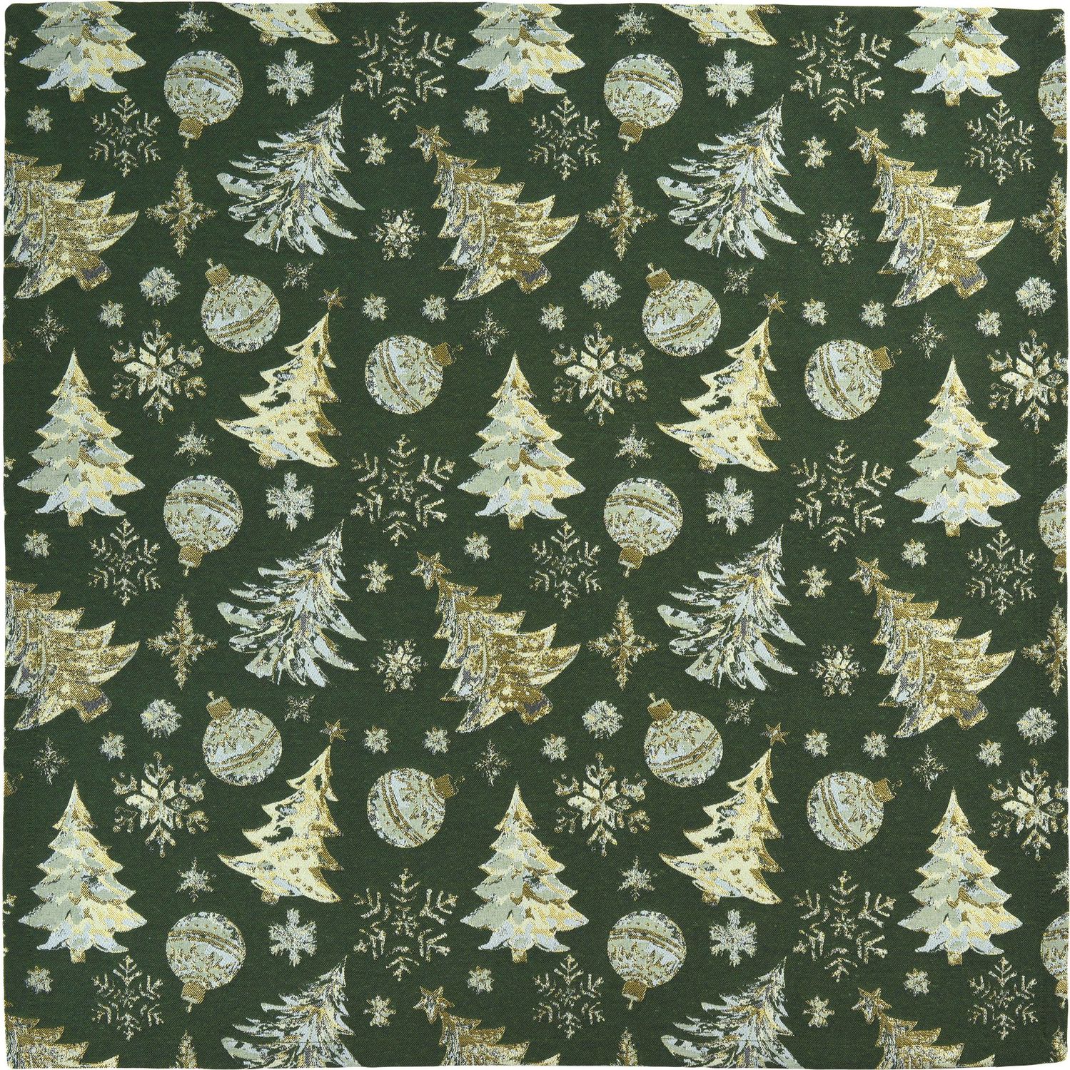Sander Mitteldecke Crystal Tree 85x85 grün
