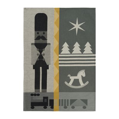 Sander Geschirrtuch Nutcracker grau 50x70 Sander Geschirrtuch Nutcracker grau 50x70