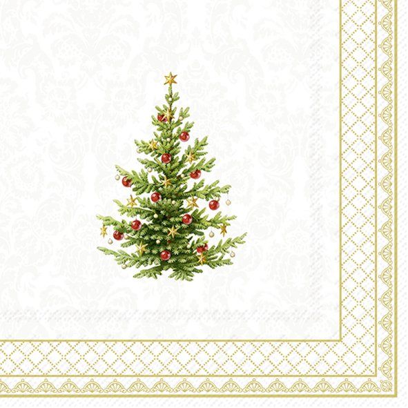 Lunch Servietten Papier Christmas Tree