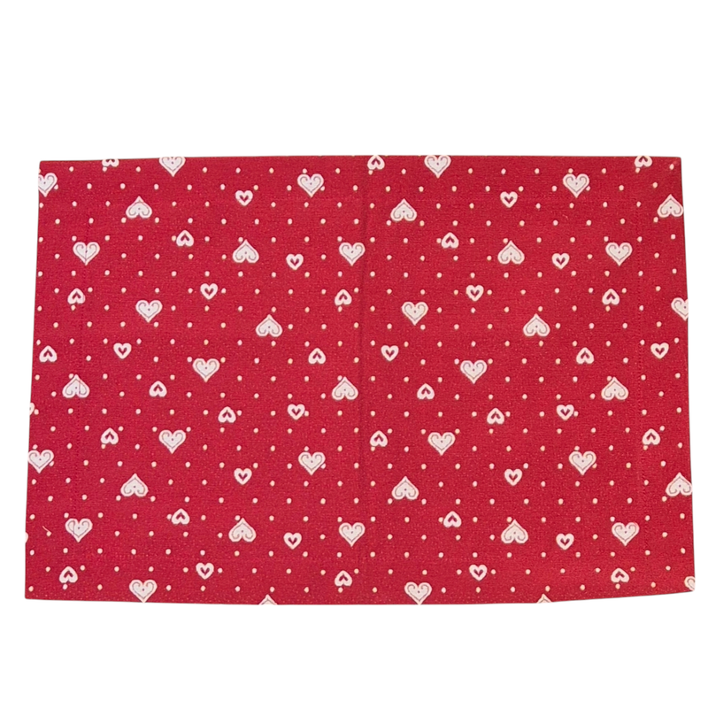 Tischset Tischset "Norwegen" rot creme 30x50