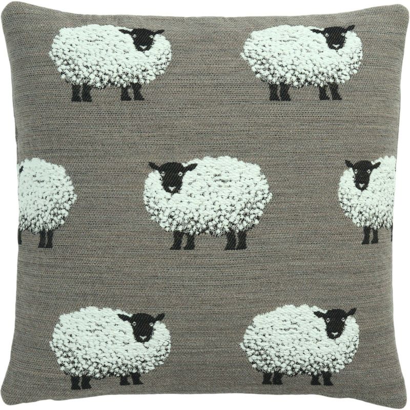 Sander Kissenhülle Fluffys Gang 40x40 taupe Sander Kissenhülle Fluffys Gang 40x40 taupe