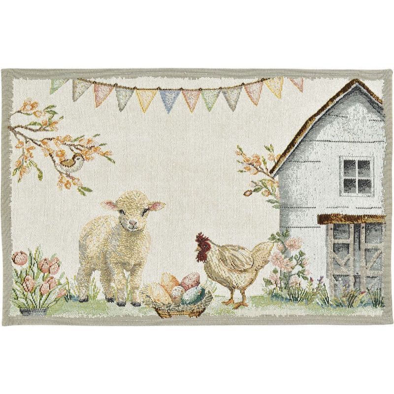 Sander Tischset Gobelin Sander Tischset Gobelin "The Farm"