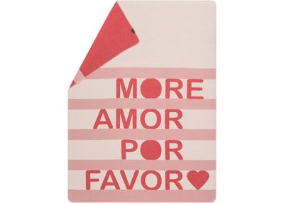 David Fussenegger Silvretta Flanelldecke David Fussenegger Silvretta Flanelldecke "more amor" 140x200