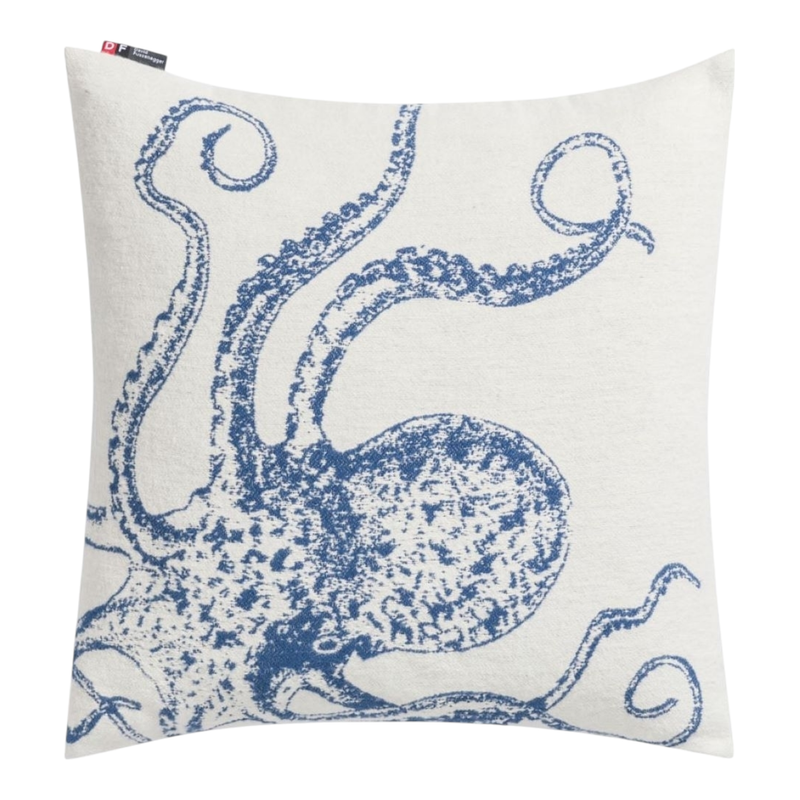 David Fussenegger Nova Kissenhülle David Fussenegger Nova Kissenhülle "Octopus" blau 50x50
