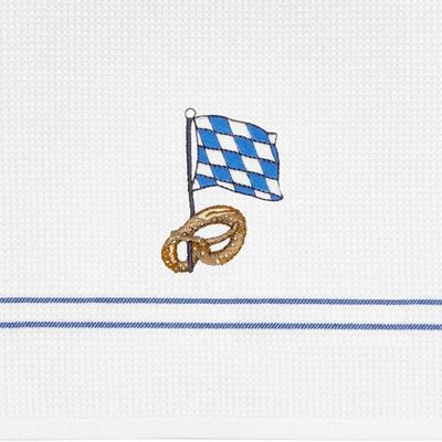 Geschirrtuch Waffelpiqué Brezel Geschirrtuch Waffelpiqué Brezel