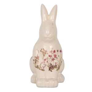 Clayre & Eef Keramik Kaninchen beige 13x10x21 cm Clayre & Eef Keramik Kaninchen beige 13x10x21 cm