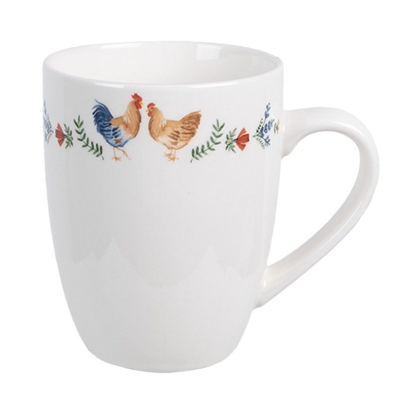 Clayre & Eef Tasse Huhn und Hahn Clayre & Eef Tasse Huhn und Hahn