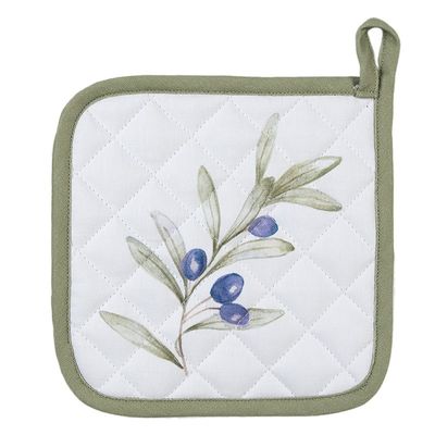 Clayre & Eef Topflappen Oliven Clayre & Eef Topflappen Oliven