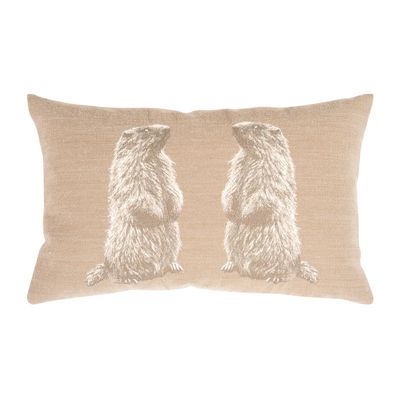 PAD Kissenhülle urban Murmeltier beige 30x50 PAD Kissenhülle urban Murmeltier beige 30x50