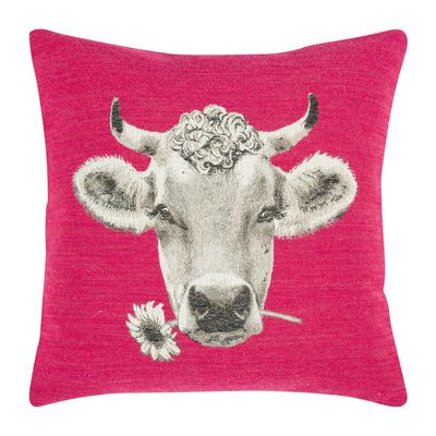 PAD Kissenhülle Moo pink 45x45 PAD Kissenhülle Moo pink 45x45