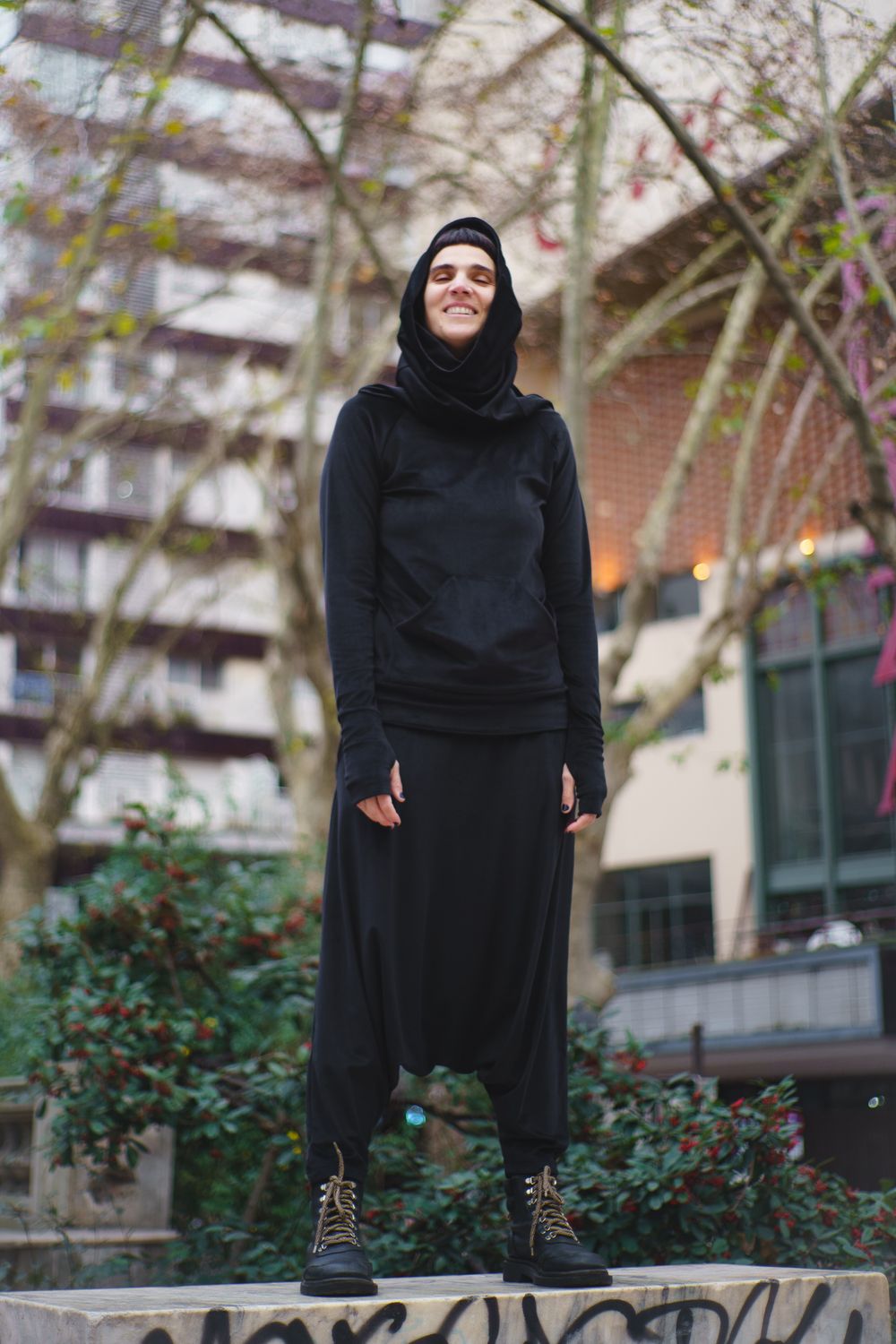 Babucha Fryka Negra