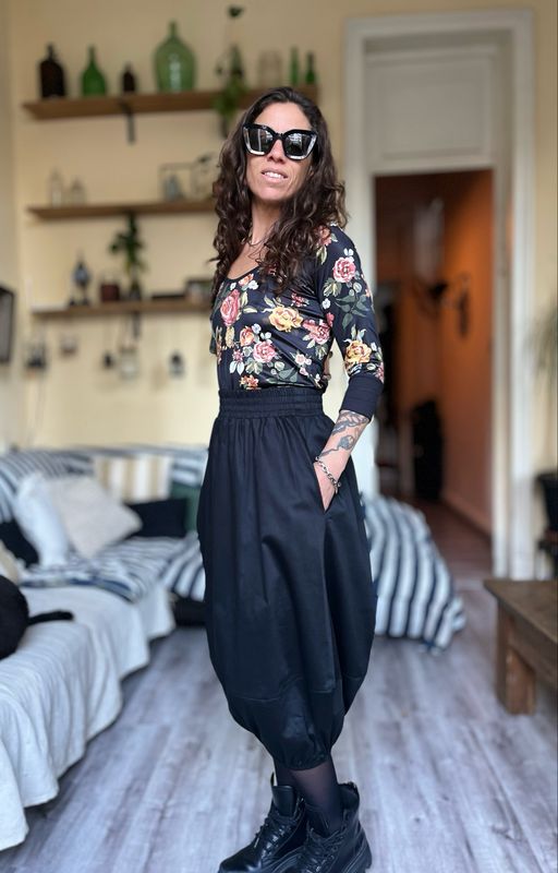 Falda Balú Deep Black