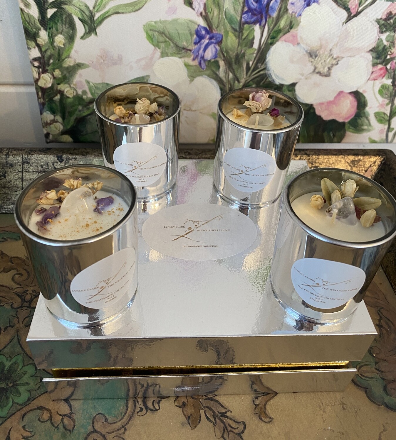 The Wellness Candle - Boxed Fragrance Collection 4 x Small