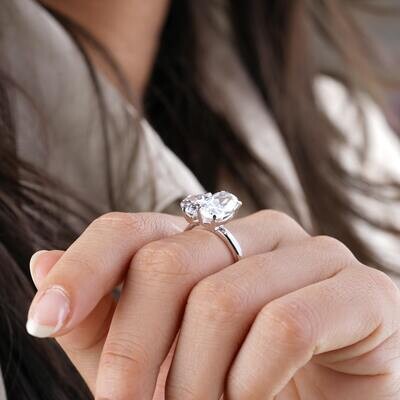 2 CT Moissanite Rings $280 AUD