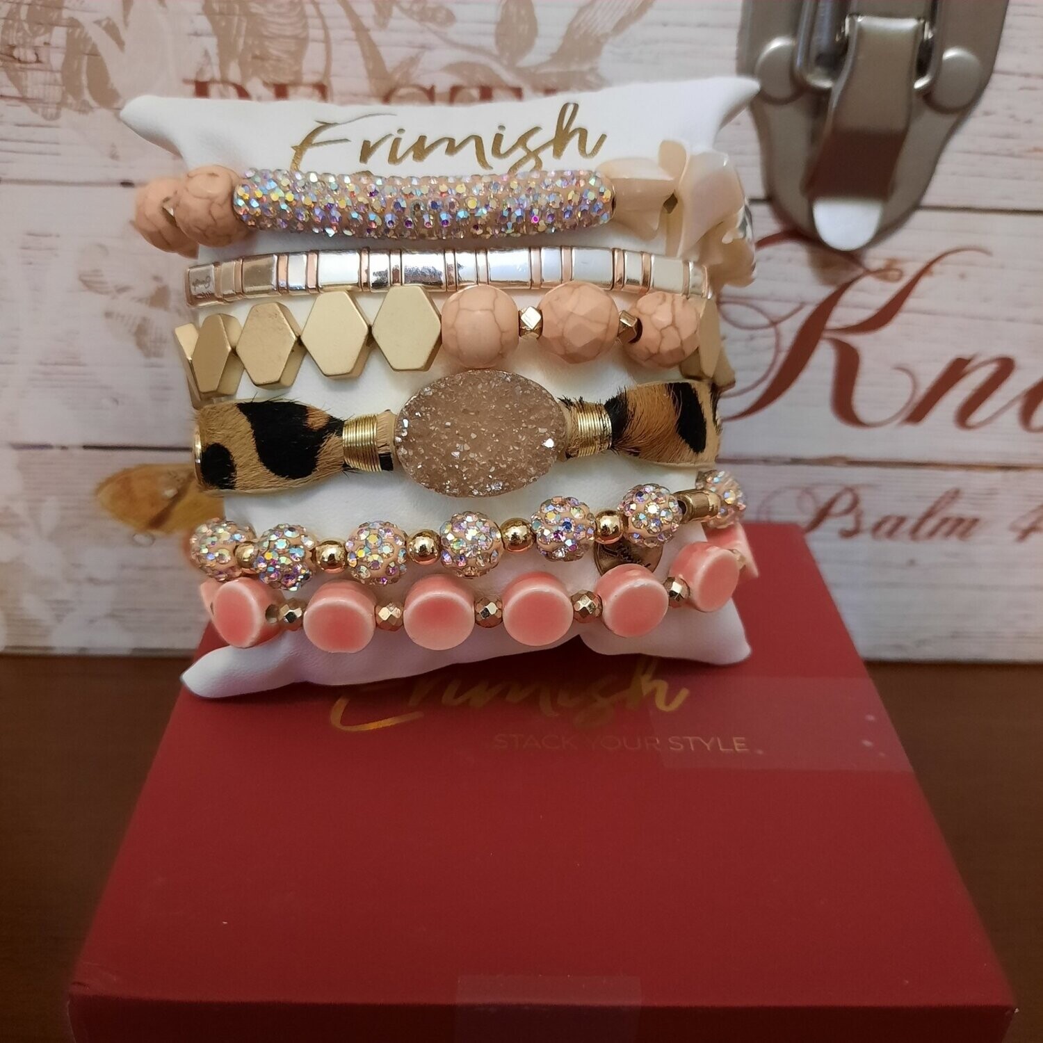 Erimish Stacked Bracelet - Abby