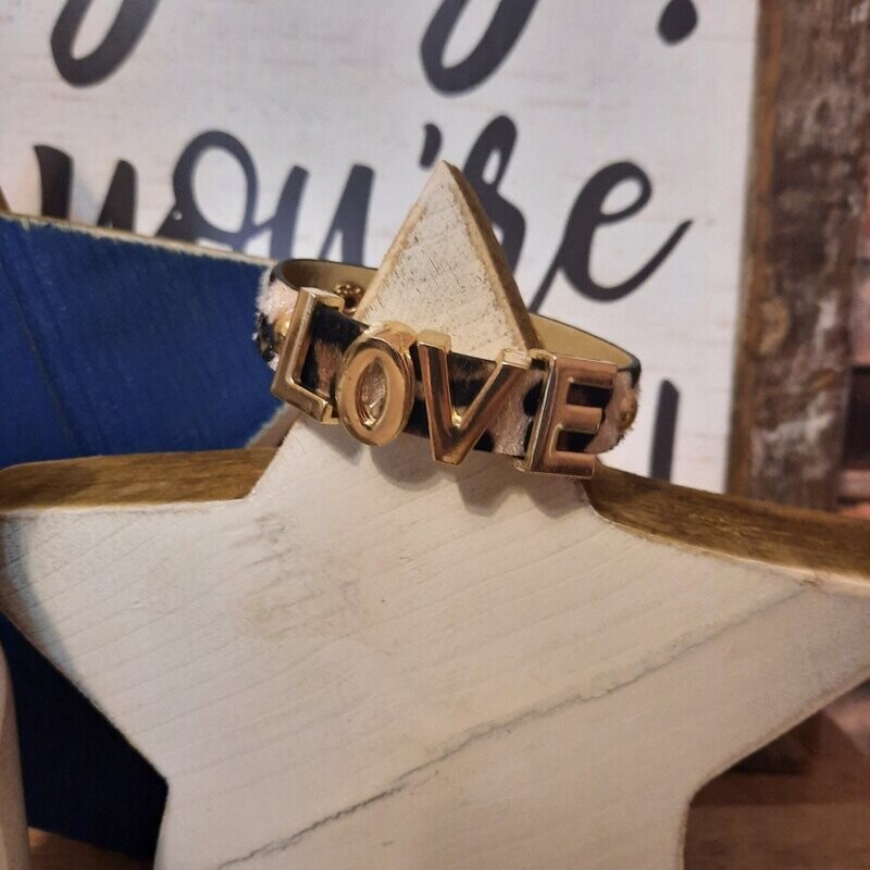 Leopard LOVE Bracelet