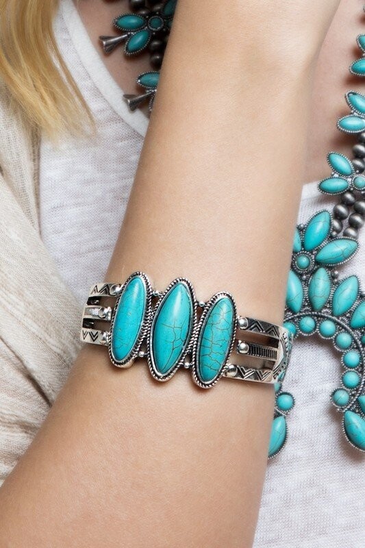 Tri Hieroglyphic Bracelette