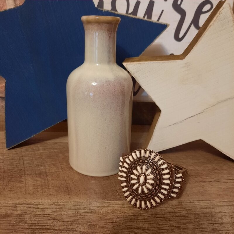 Copper Ivory Florette Bracelet