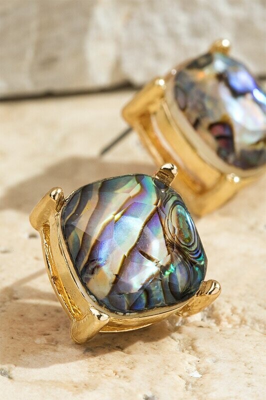Glass Stud Abalone