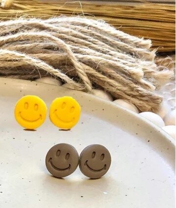 Smiley Studs