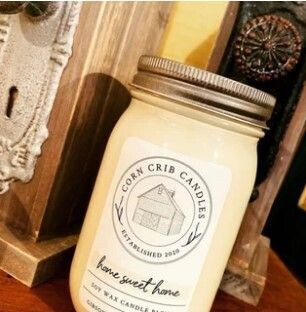 Corn Crib Candle - Home Sweet Home