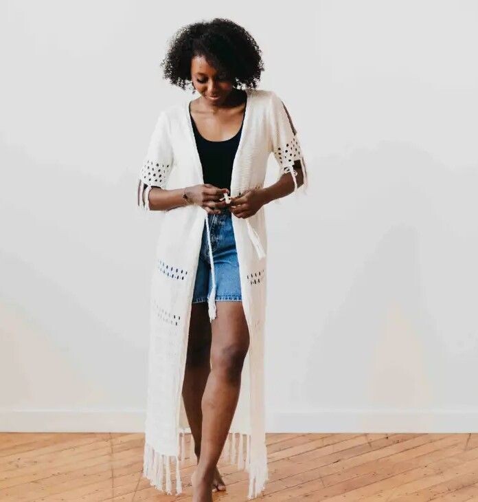 Camille Crochet Kimono