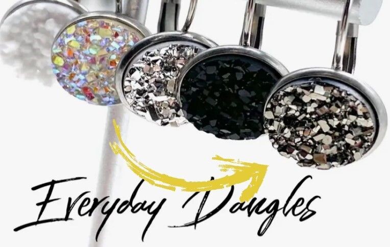 Everyday Dangles - Gunmetal