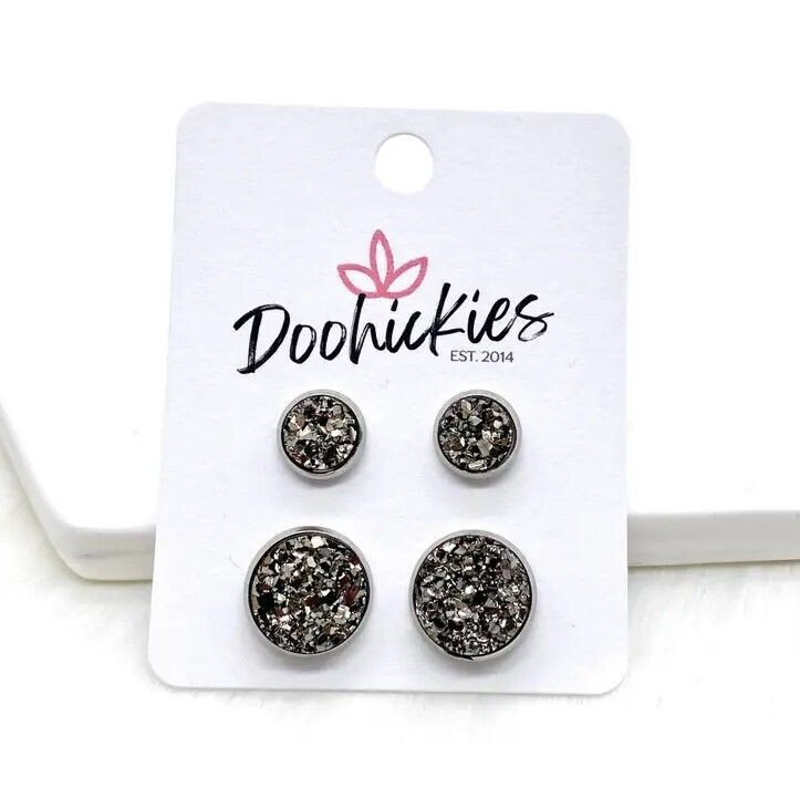 Mommy & Me Sets - Gunmetal