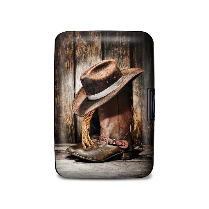Armored Wallet Texas Boots