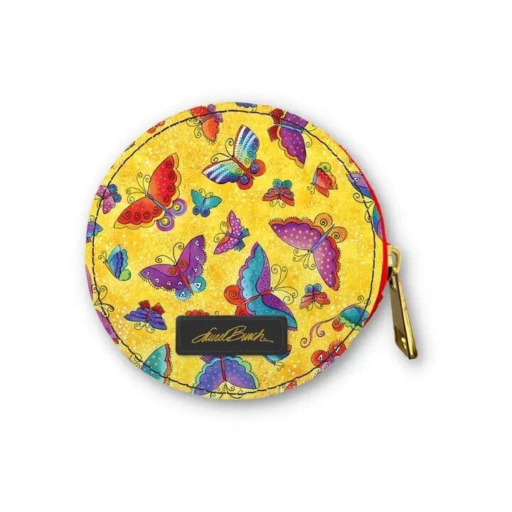 Round Zipper Case - Burch Butterflies