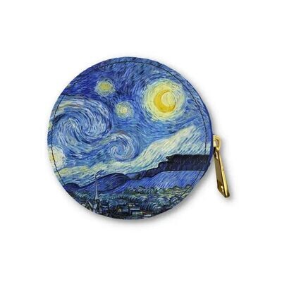 Round Zipper Case - Van Gogh