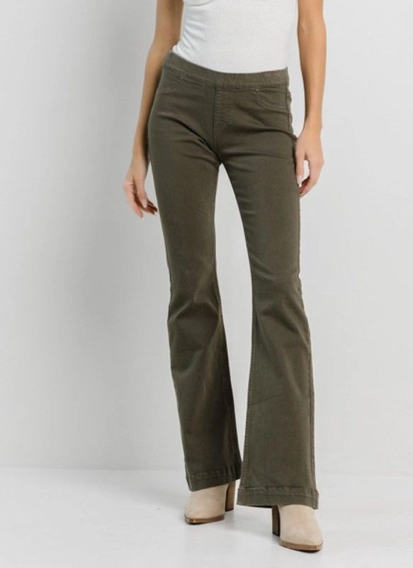 Genevieve Denim -Olive